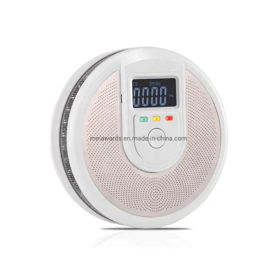 Amazon vende Combo Co alerta de advertencia de fugas de humo detector de alarma híbrido de monóxido de carbono y humo